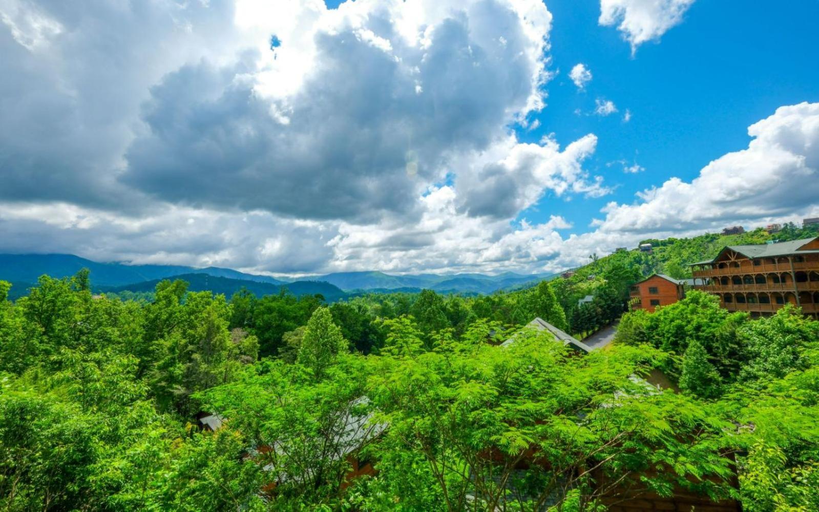 개틀린버그 Majestic View 빌라 외부 사진